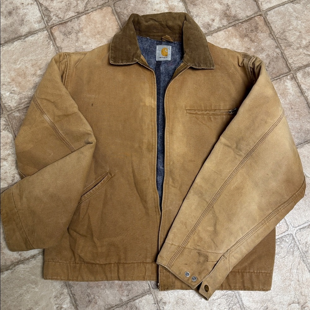 Vintage Carhartt Detroit Jacket – Men’s Medium Rugged Workwear | Classic Canvas